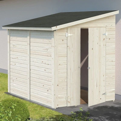 Image of 8&#039; x 6&#039; Palmako Mia Heavy Duty Lean To Shed (2.4m 1.8m)