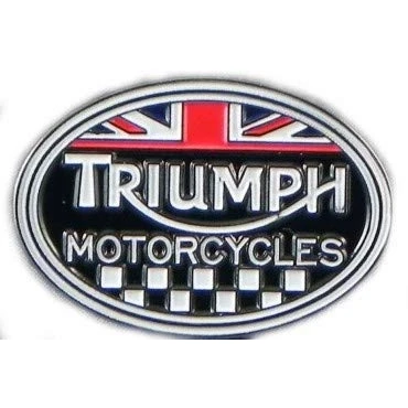 Image of Metal Enamel Pin Badge Brooch Biker Bike (T)