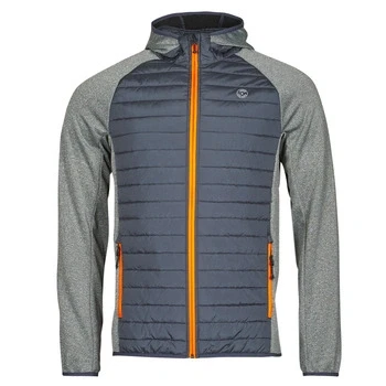 Image of JACK &amp; JONES Mens Light Quilted Jacket Grey Melange S