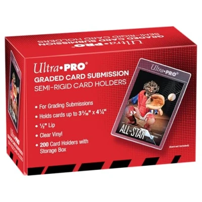 Image of Ultra Pro Semi Rigid 1/2&quot; Lip Tall Sleeves 200ct