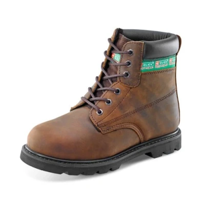 Image of CLICK GOODYEAR WELTED 6 INCH BOOT BROWN 06