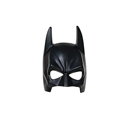 Image of Rubie&#039;s 4894NS000 Batman Adult Half Mask Party Supplies, Cartoon, Black, One Size
