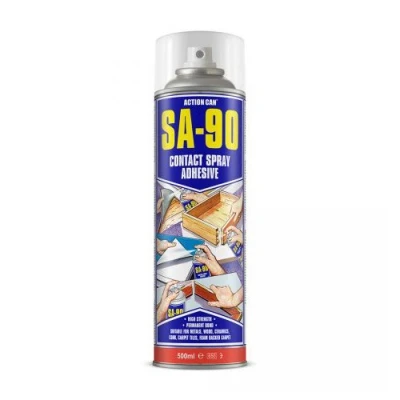 Image of Action Can 1847 Model SA 90 Industrial Contact Adhesive, 500 mL Aerosol