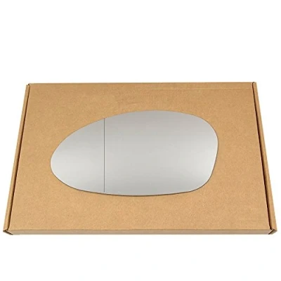 Image of Less4spares Wing Mirror Glass Left Compatible with BMW Z4 2003 2009 STICK ON Passenger Near Side Blind Spot