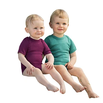 Image of Engel Natur Body Suit, Organic Wool and Silk (5. 2 3 Years EU 98/104, Kingfisher)