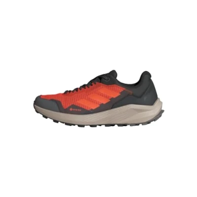 Image of adidas Sportswear Terrex Trailrider Goretex Trail running shoes semi impact orange core black, Size: 6.5 Synthetics/textile