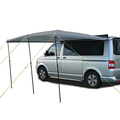 Image of Maypole Universal Sun Canopy for Caravans &amp; Campervans, 2.5m v Grey