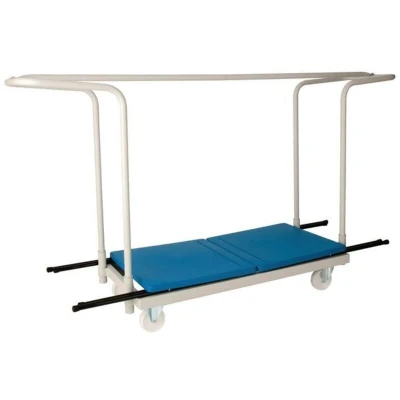 Image of Titan Folding Exam Desk Trolley 40 Capacity KF78656