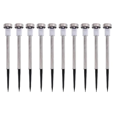 Image of Colour Changing Solar Pathway Lights Pack of 10 By Kingavon