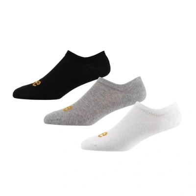 Image of Lee Men&#039;s Unisex Shoe Show Invisible Socks Trainer Liners for Loafers, Black/White/Grey Marl, 40_42