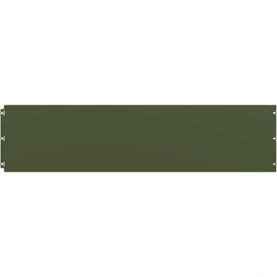 Image of vidaXL Lawn Edgings 20 pcs Olive Green 25x103 cm Cold rolled Steel
