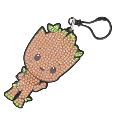 Image of CRYSTAL ART Marvel Groot Diamond Backpack Charms Kit