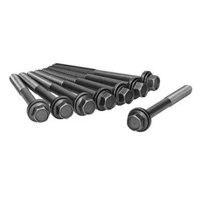 Image of 6504060x8 Cylinder Head Bolt Kit AJUSA 81049200 Male Hex 8 CHRYSLER: Grand VOYAGER IV, 4