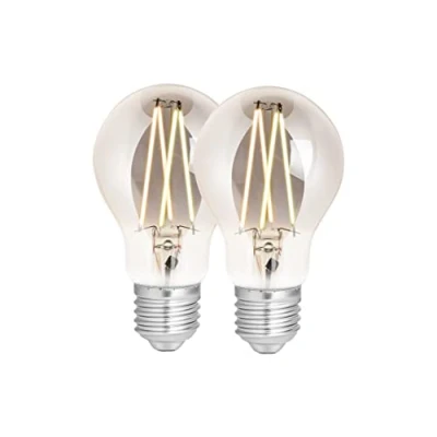 Image of 4lite WiZ Connected A60 Smoky White WiFi LED Smart Bulb E27 Large Screw, Pack of 2