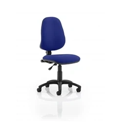 Image of Eclipse Plus I Lever Task Operator Chair Bespoke Colour Stevia Blue