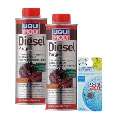 Image of WOL Diesel Additive Injector Cleaner Liqui Moly Engine Purge 500ml Fuel System DPF 1811 Smooth Running (2 UNIT)