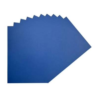 Image of Pack of 50 A4 Dark Blue Coloured Card 160gsm Sheets