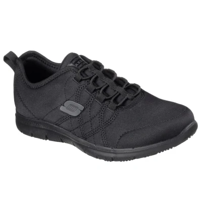 Image of Skechers Women&#039;s Ghenter Srelt Sneaker, Black, 5 UK