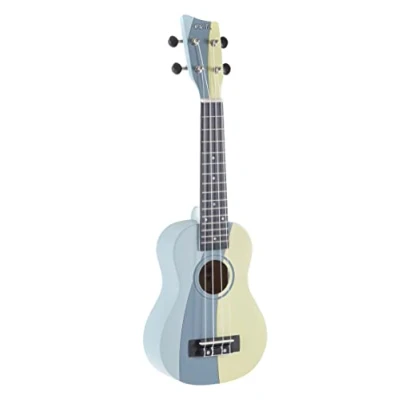 Image of GEWA VG511202 Sopran Ukulele Manoa W SO BL Tropical Waves with Gig Bag