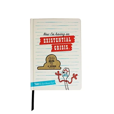 Image of Half Moon Bay Pixar Stationery &amp; Notebooks Toy Story 4 A5 Notebook Forky
