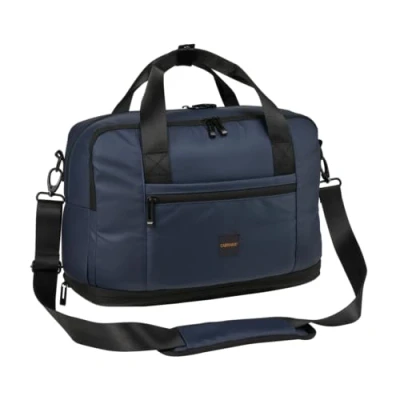Image of Cabin Max Gozo Expandable 40x20x25 Bag &gt; 40x30x20 cm Holdall, Hand Luggage Overnight Underseat Suitable for Ryanair, Wizzair, Easyjet Carry ons (Midnight)