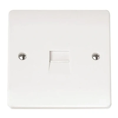 Image of Click Mode Single Gang Telephone Outlet Master CMA119