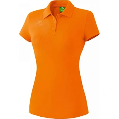 Image of Erima Men&#039;s Casual Basics Teamsports Polo Shirt Orange, 2 X Large arge