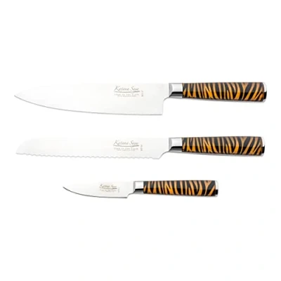 Image of Katana Saya Tiger KT 3167 3 Piece Knife Set