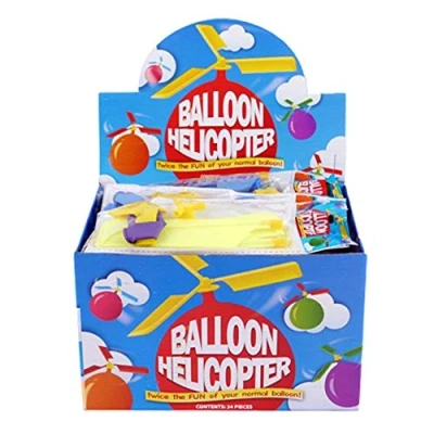 Image of HENBRANDT 24 X Balloon Helicopter Party Bag Filler