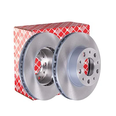 Image of 1607872180, 1612435180, 1612435280, 424928, 424929 Brake disc FEBI BILSTEIN 43974 Front Axle 279,7mm 28mm 5 Hole 118mm internally vented Coated