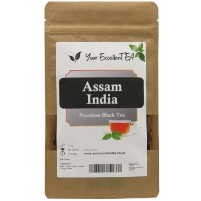 Image of Your ExcellenTEA Assam India Black Loose Leaf Tea Tippy Golden Flowery Orange Pekoe TGFOP (50g)