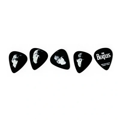 Image of D&#039;Addario Beatles Guitar Picks the Collectable Meet Light