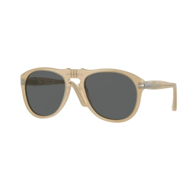 Image of Persol Unisex Sunglasses, Size: 54, Opal beige/dark grey