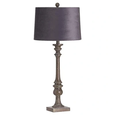 Image of Hill 1975 Ursa Table Lamp with Natural Shade, Resin, Multi Colour, One Size