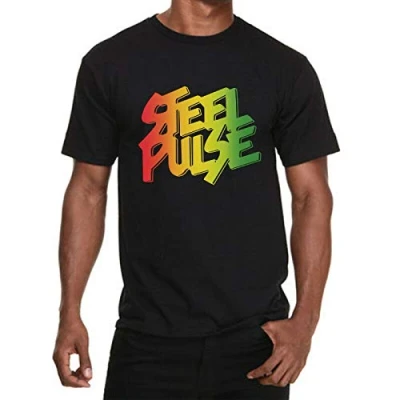 Image of Atp Steel Pulse Shirt Roots Reggae Musical Band Black T S 2Xl