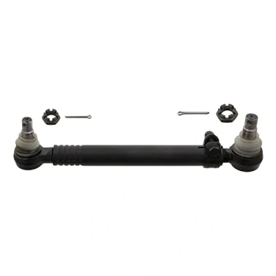 Image of 1394884, 1938387 Centre Rod Assembly FEBI BILSTEIN 18580 Push with castellated nut and split pins BMTS Turbo NEW