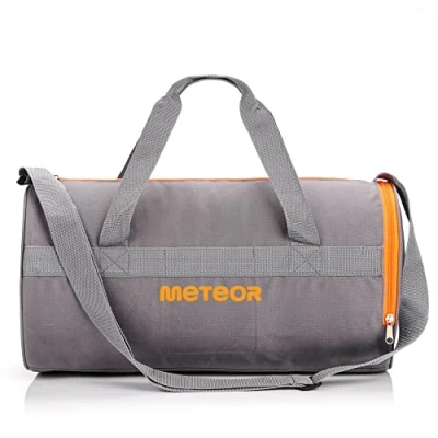 Image of Sports Bag Gym 25 L Holdall Shoe Compartment Pocket Men Women Duffel Shoulder Fitness Swimming Pool Travel Holiday Cabin Luggage Overnight Camping kit Small pe Duffle