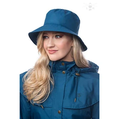 Image of LightHouse Women&#039;s Storm Rain Hat (Deep Sea, L)
