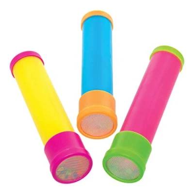 Image of Baker Ross AT915 Kaleidoscopes For Kids Pack of 6, Boys and Girls Party Bags, Favours Small Gifts