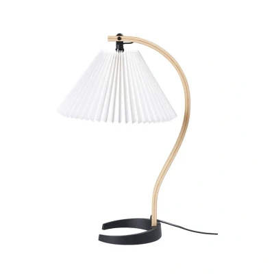 Image of GUBI Timberline Table Lamp White/Oak/Birch