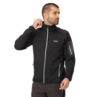 Image of Regatta Men&#039;s Newhill Full Zip Fleece Ash