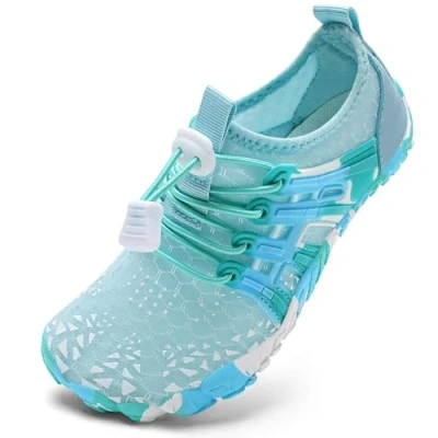 Image of Water Shoes Barefoot Kids Boys Toddlers Aqua Swimming Wet Reef for Beach Pool Sport Non Slip Quick Drying（Light Blue 31）