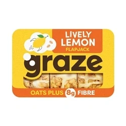 Image of Graze Lively Lemon Oat Snack Bars, Whole Grain Oats, 50g