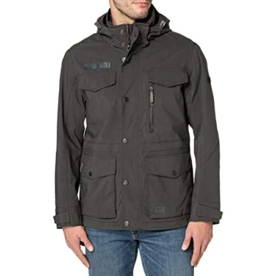 Image of camel active Men&#039;s 4204745U61 Jacket, Charcoal Grey, 44
