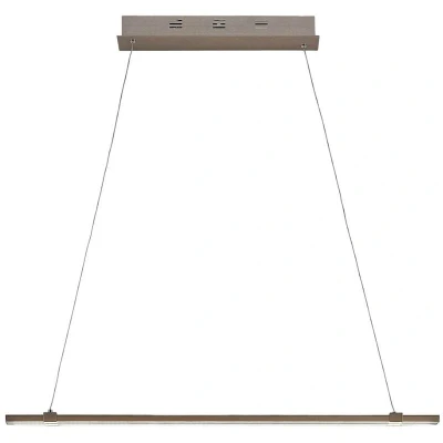 Image of Lucande Tymon LED linear pendant light, narrow, extendable