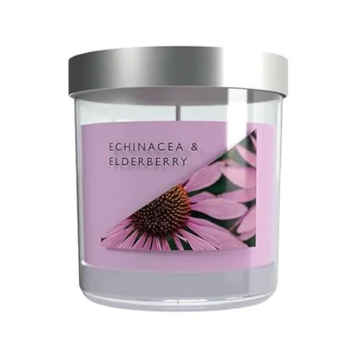 Image of Wax Lyrical Echinacea &amp; Elderberry Medium Candle Jar