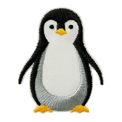 Image of Mono Quick recycled patch applications, iron on patch, made from PET bottles, think green (12020 penguin)
