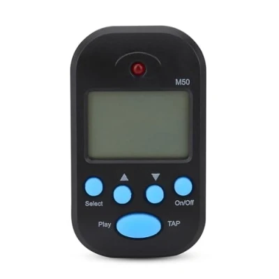Image of Mini Metronome, Portable Multi functional M50 Digital Beat Tempo suitable for Piano Violin Guitar Drum (Black),metronome