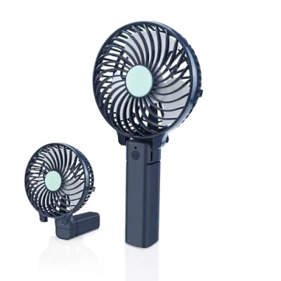 Image of Jsdoin Hand Held Fan, USB Rechargeable Portable Handheld Fan with 3 Speeds Mini Foldable Desk Desktop Cooling Silent Fans for Indoor, Camp, Home, Office, School, Travel, Camping, Makeup