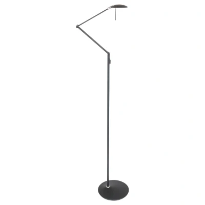 Image of Zodiac Task Floor Lamp Black Matt, Plastic Matt